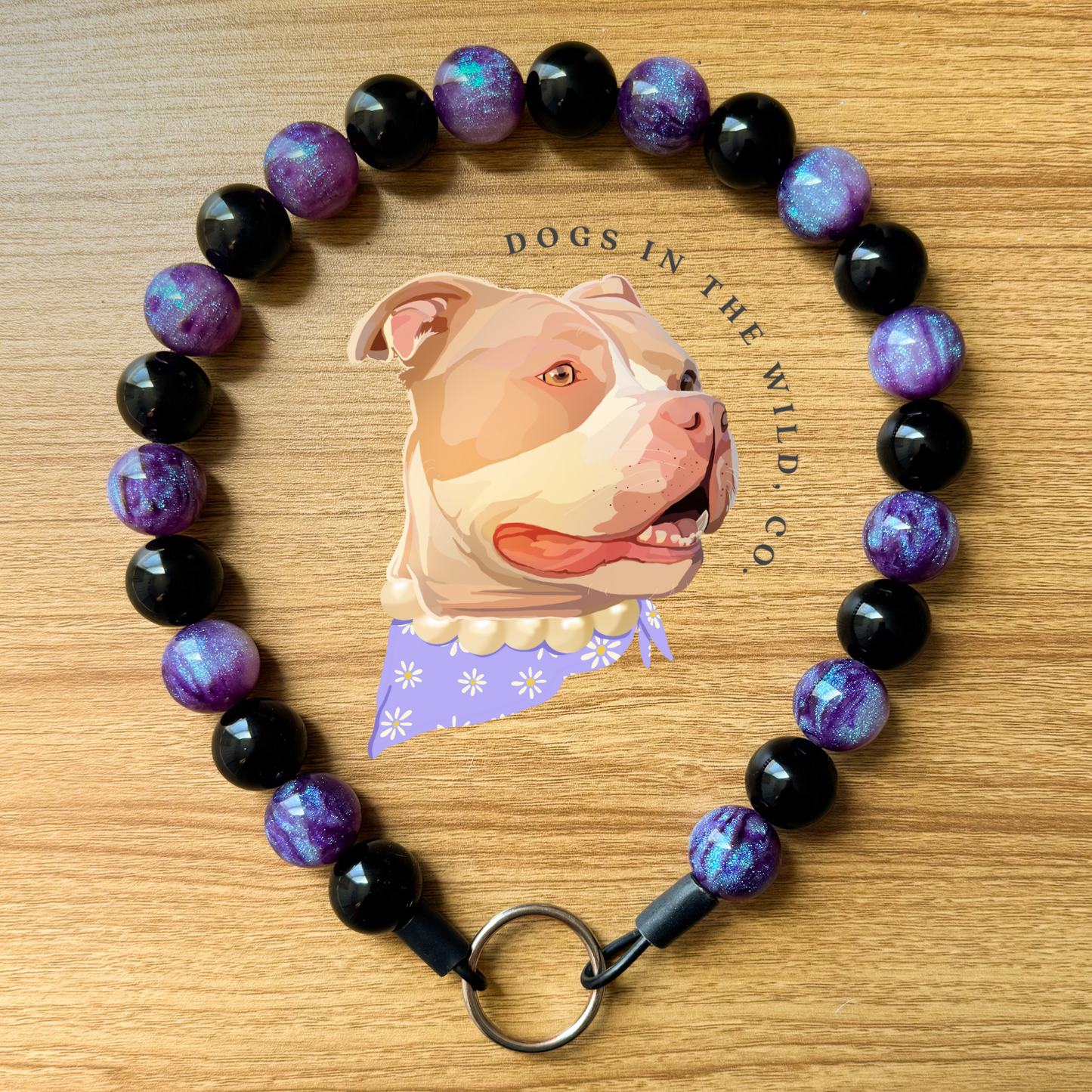 Purple Obsidian Beaded Collar