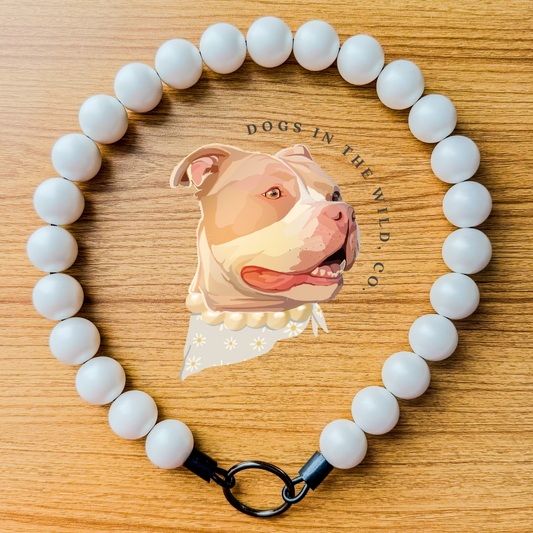 Matte Pearl Beaded Collar