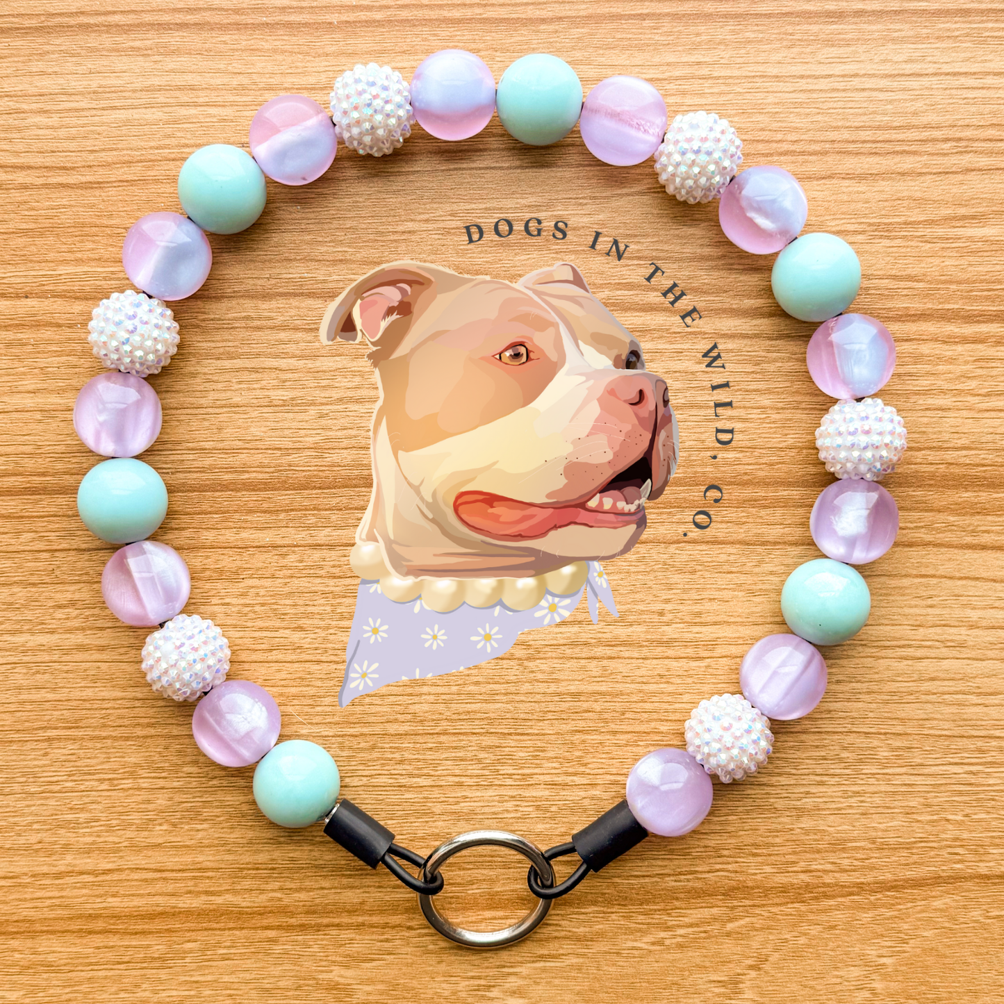 Periwinkle Beaded Collar