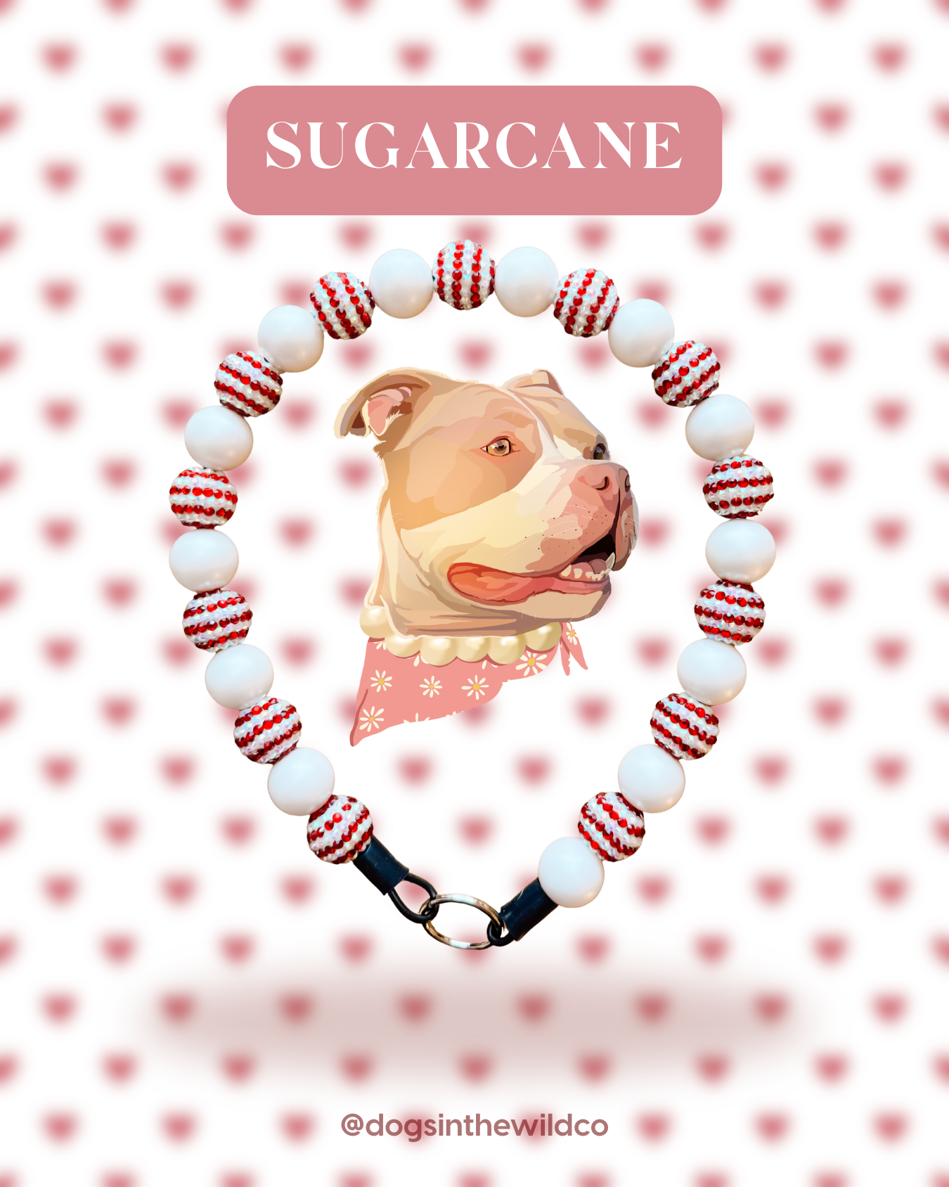 Sugarcane Beaded Collar