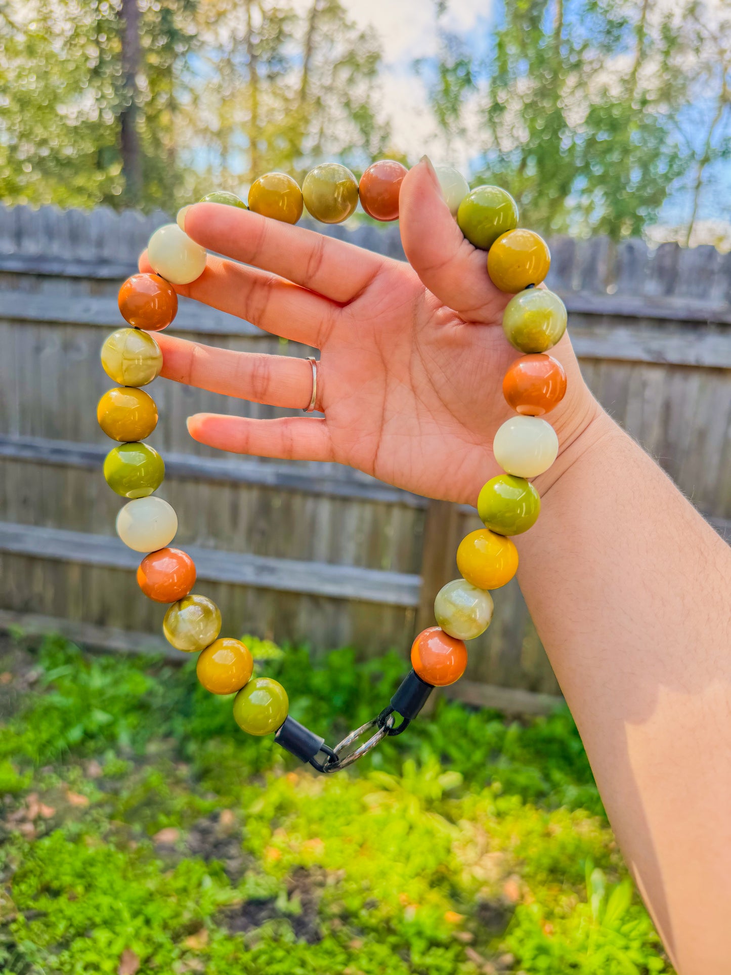 Green Mountain Beaded Collar