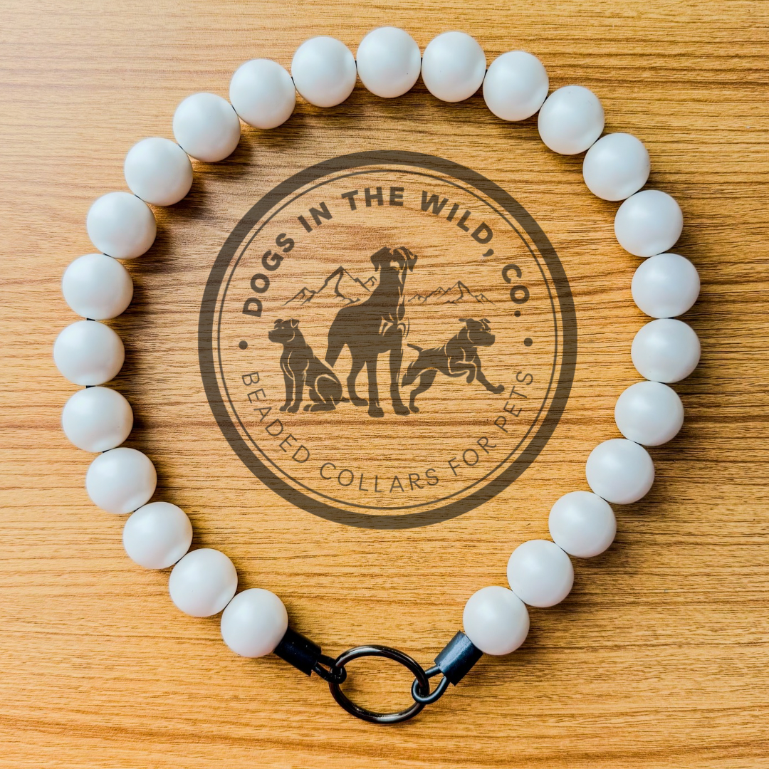 Matte Pearl Beaded Collar